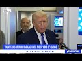 Trump declines to apologize for racist video of the Obamas
