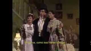 Strauss II Die Fledermaus, So muss allein ich bleiben, Legendas em Português
