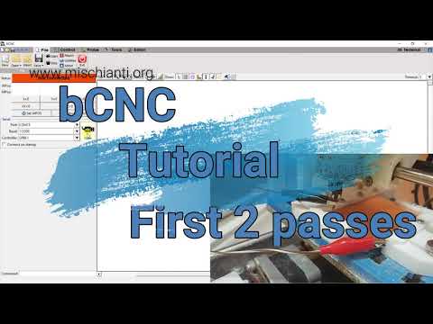 bCNC starter tutorial: traces isolation, first 2 passes - Video 3