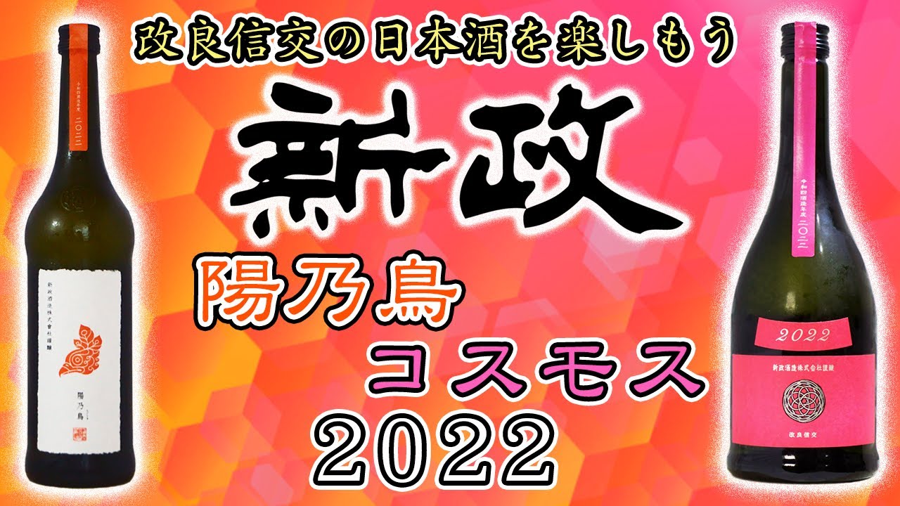 【最新版】新政コスモス＆陽乃鳥２０２２をレビュー【日本酒】