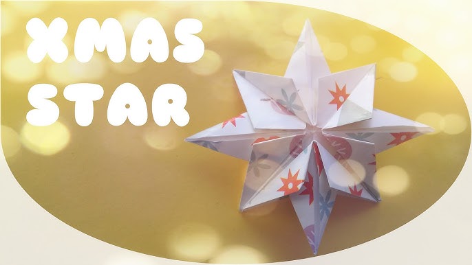 DIY Holiday Ornament - Origami Star — ART CAMP