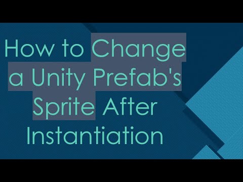 How to Change a Unity Prefab's Sprite After Instantiation