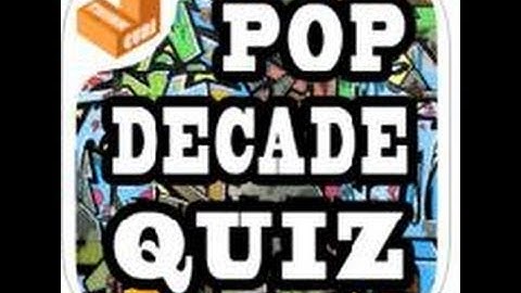 123 POP Decade Quiz - Level 91-100 Answers