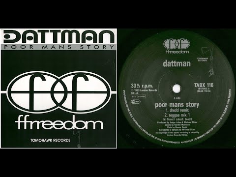 Dattman — Dattman - Poor Mans Story (Reggae Mix 1) 1993