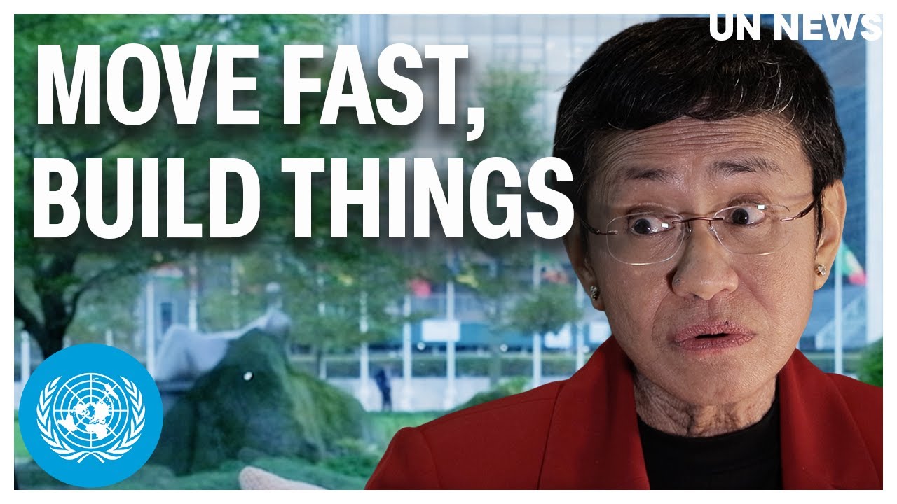 'Lies Spread Faster Than Facts'—Maria Ressa at the UN #UNGA80 | United Nations