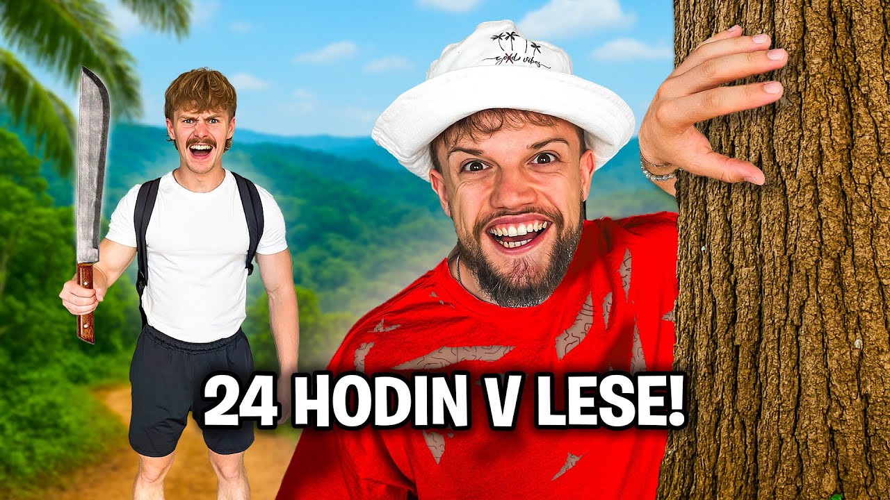 24 HODIN PŘEŽÍVÁME V LESE (Našli jsme ducha!)