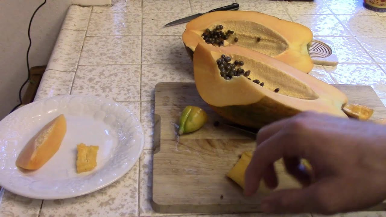 Solo papaya VS Mexican papaya YouTube
