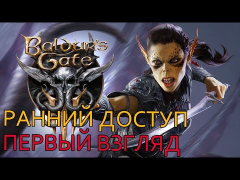 Baldur's Gate 3 - ранний доступ - Часть 1