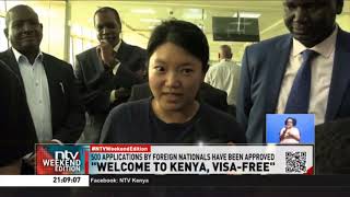 "Welcome to Kenya, Visa-free" screenshot 2