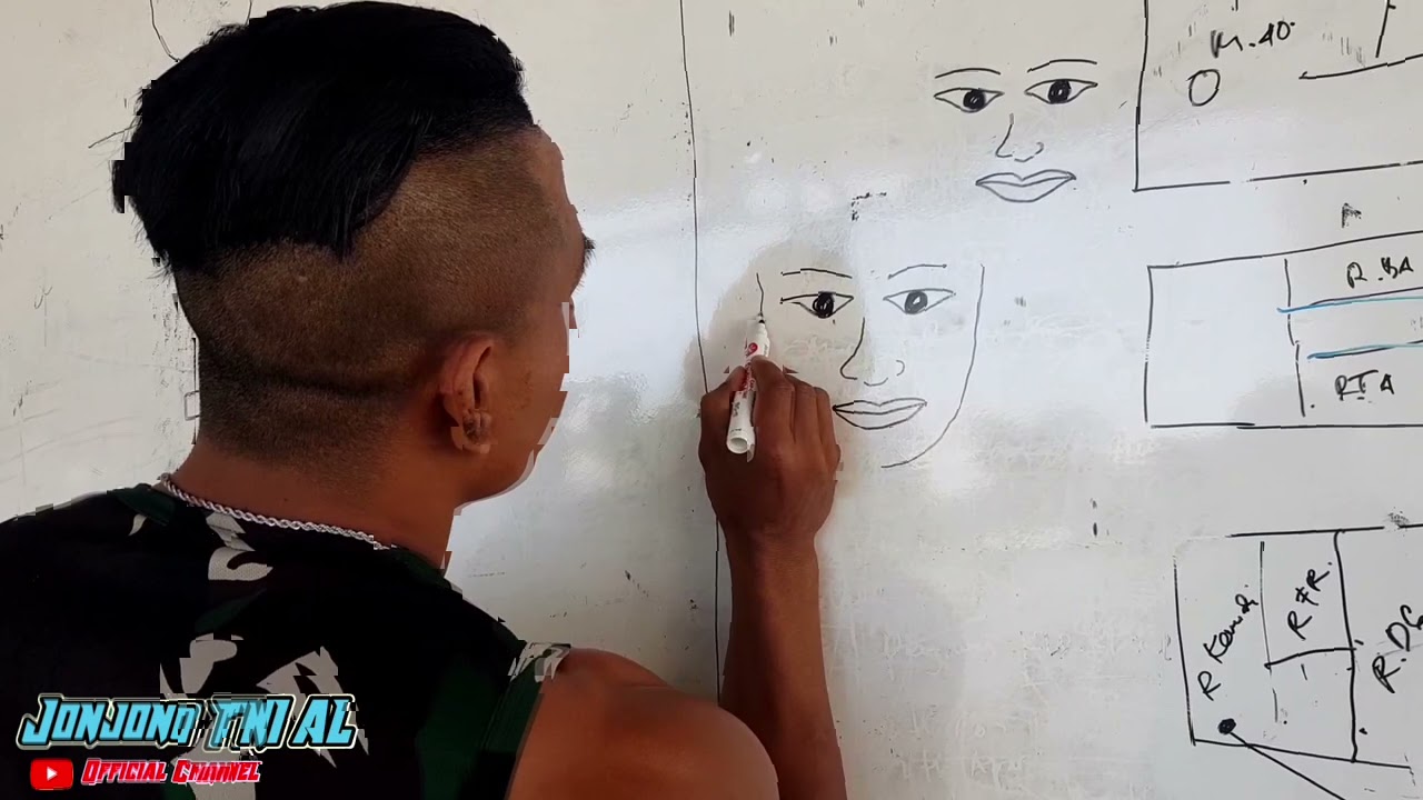 TRIK dasar menggambar manusia buat casis TNI POLRI