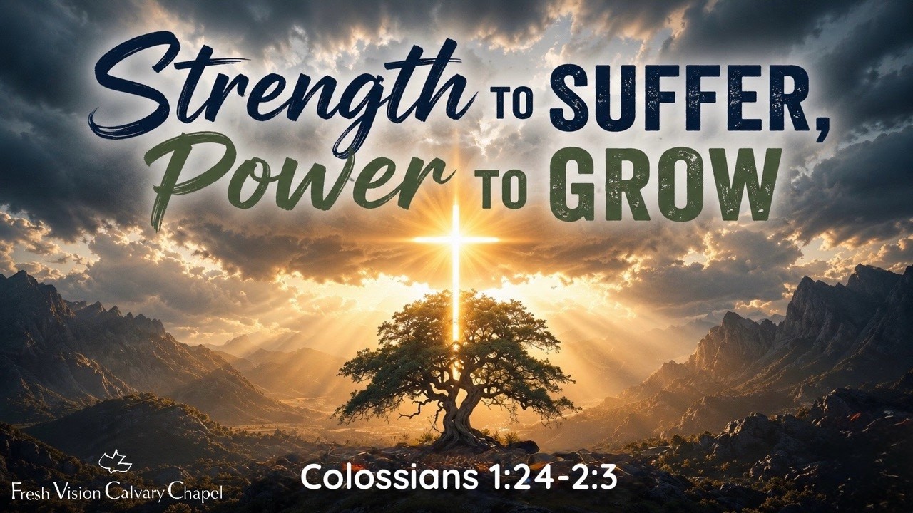 Strength To Suffer, Power To Grow (Livestream Sunday Service
