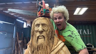 Chainsaw Carve a Wizards HAT With JOINERY!! Here’s why