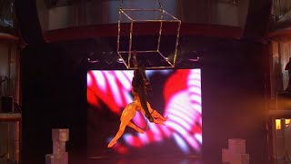 Toxic- Duo Aerial Cube Greta Morris AIDA Cruise