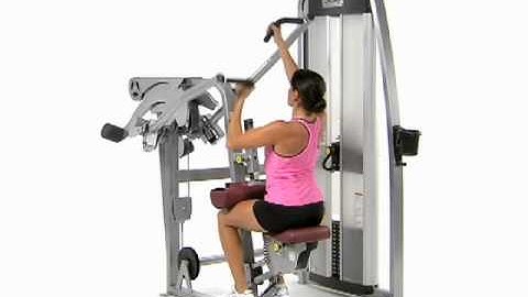 Reciprocating, Close Grip Lat Pull  - Cybex Eagle Lat Pull