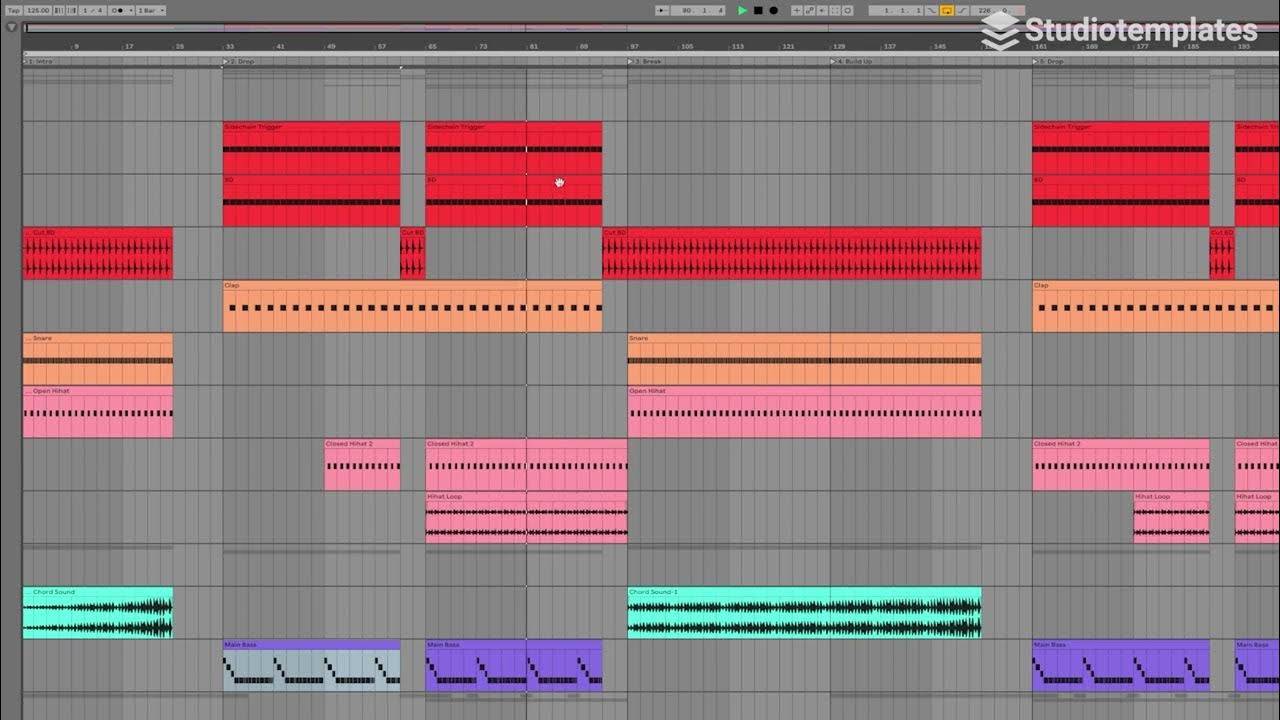 Clap And Go (Ableton Live Tech HouseTemplate) by Studiotemplates YouTube