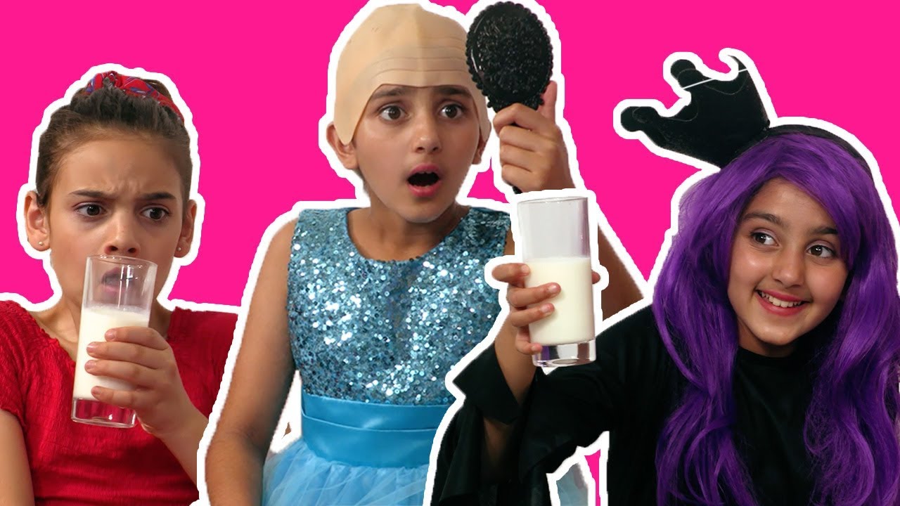 PRINCESS SLEEPOVER SCANDAL🛏 Malice Controls The Princesses! - Princesses In Real Life | Kiddyzuzaa