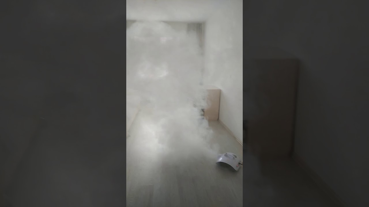 Обработка сухим туманом квартиры - YouTube