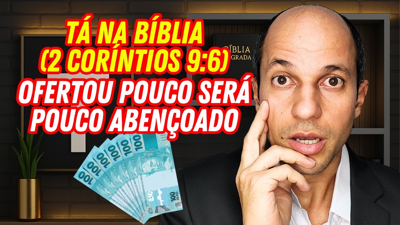 O versículo que muitas igrejas usam para te manipular (2 Coríntios 9:6)