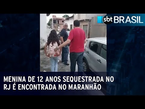 Menina de 12 anos sequestrada no Rio de Janeiro é encontrada no Maranhão | SBT Brasil (15/03/23)