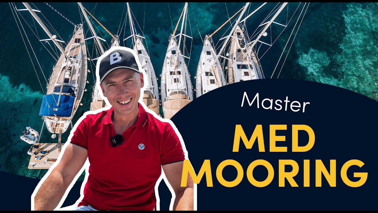 ⁣How to Dock Stern-To Like a Pro | Med Mooring Guide
