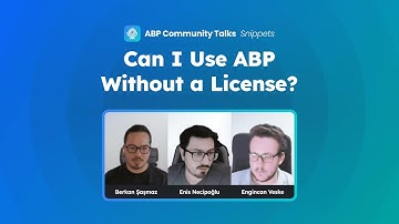 Can I Use ABP Without a License?