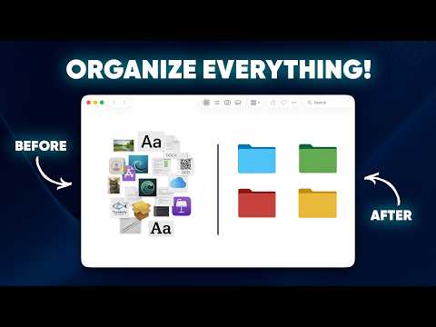 Organize Files Automatically on Your Mac!