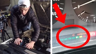 ENLEVER VOYANT MAINTENANCE e30, e36 - #01 3Min Chrono Service Interval Bmw E30 E36 Reset Reset