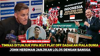 THE NATIONAL TEAM IS THAT LUCKY! FIFA's decision puts Indonesia on the brink of history~John Herd...