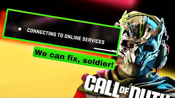 How to Fix "CONNECTING TO ONLINE SERVICES" in Warzone Mobile game