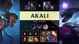 Akali Carry vs Varus - NA Master Patch 25.20