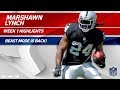 beast mode in oakland marshawn lynchs debut raiders vs titans nfl wk 1 player highlights