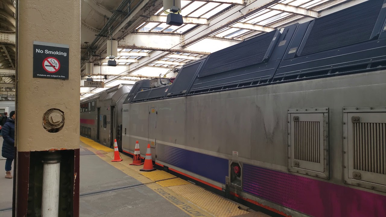 New Jersey Transit Raritan Valley line Newark Penn station YouTube