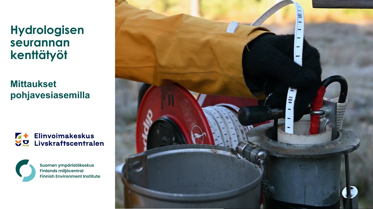 Hydrologisen seurannan kenttätyöt - Mittaukset pohjavesiasemilla