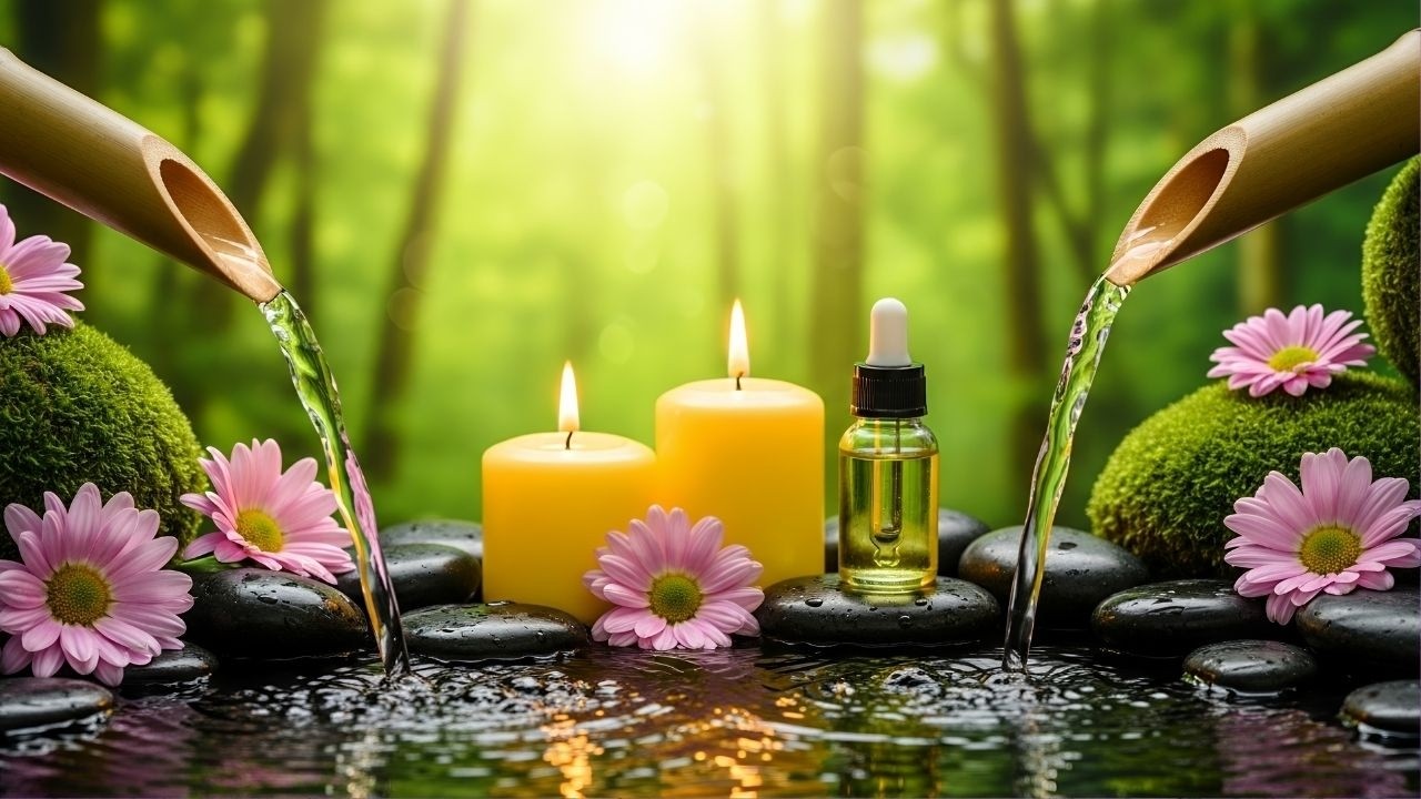 Healing Sleep Music 🌿 Bamboo Water Sounds for Deep Relaxation, Calm Mind & Body