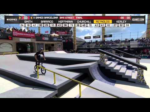 Garrett Reynolds BMX Street gold