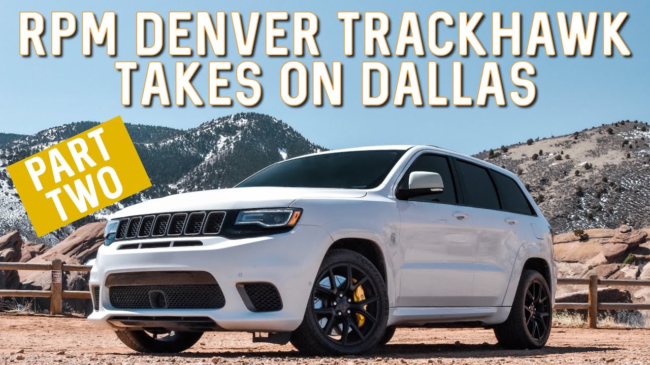 Dallas Street Racing in a 900hp Trackhawk//RPM Denver Trackhawk takes