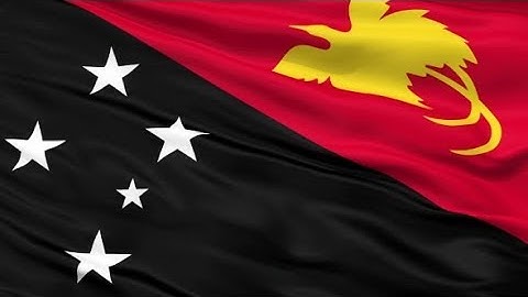 Waving National Flag of Papua New Guinea | Motion Graphics - Videohive template