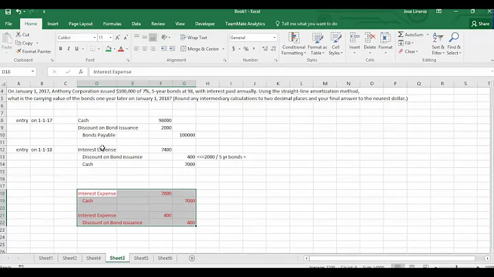 Chapter 9 - How to calculate bond carrying value