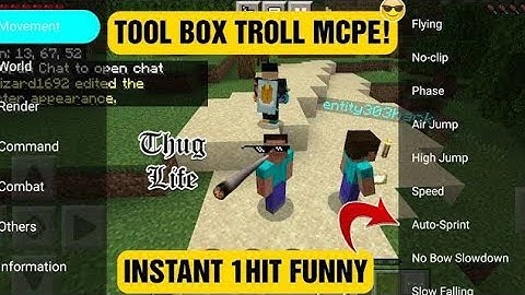 Troll Omlet Arcade 1HIT Hack! Tool Box Minecraft Part 1