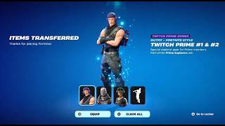 How to get OLD Twitch Prime SKINS & EMOTE - Fortnite 