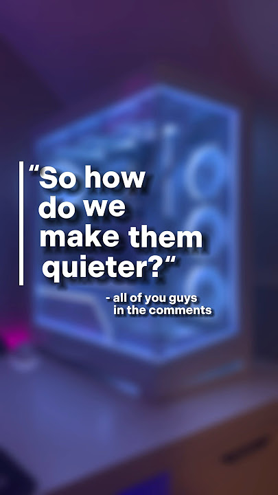 *Secret* Tip to make your PC Fans Quieter!
