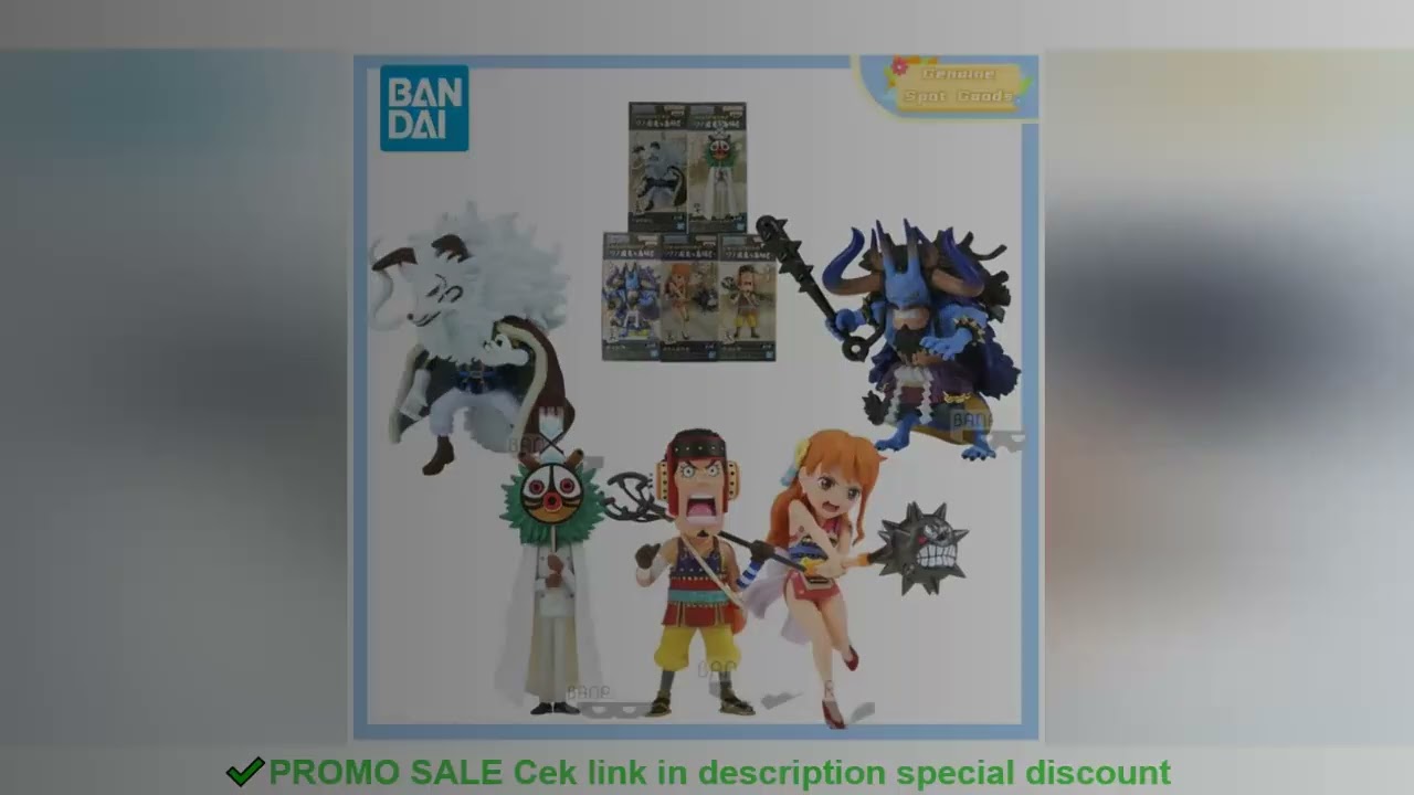 Genuine Bandai ONE PIECE WCF Wano Country The Island of Ghosts Vol8 Anime Action Figures Model Figur