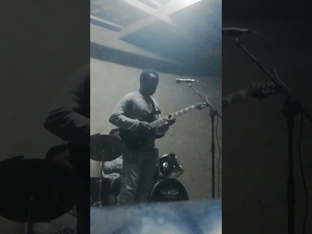 Rock Dellura doing an interpretation solo on ibanez guitar for Mdatsane by King Jimmy Dludlu class=