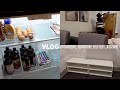 Moving Vlog: Kitchen Organizing, My Furniture Arrived, & Unpacking l Too Much Mouth Vlogs