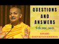 Ask Swami with Swami Sarvapriyananda | February 21st, 2021