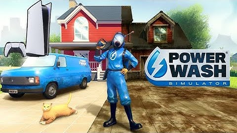 PowerWash Simulator -  First Look Gameplay Ep 1 [No Commentary]