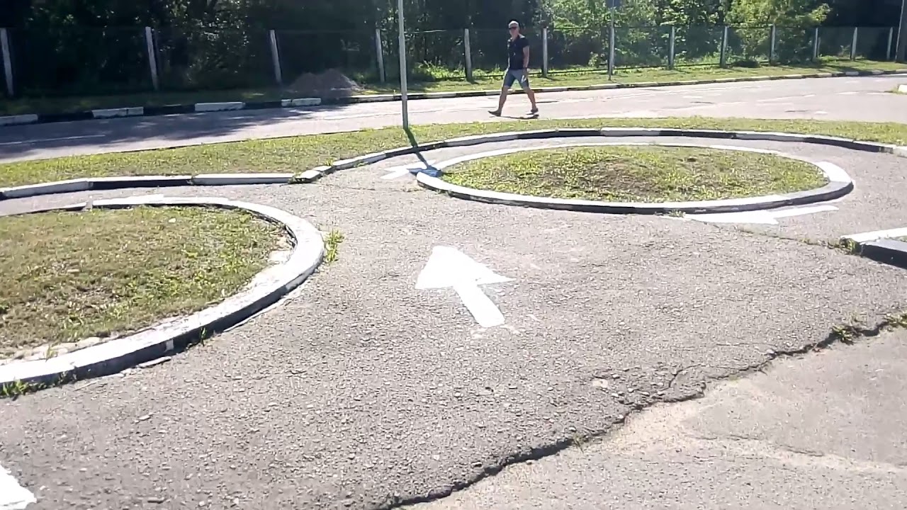 Сдача ГАИ на категорию А. Семашко, Минск - YouTube