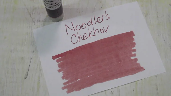 Noodler's Chekhov writing sample