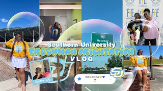 HBCU VLOG: Southern University FRESHMAN ORIENTATION | grwm, packing, campus etc. |Denaija Lanae