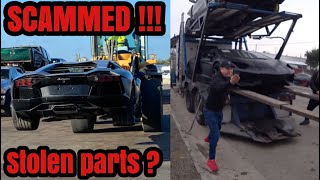 Wrecked Lamborghini Aventador Rebuild [PART 1] (VIDEO #39)